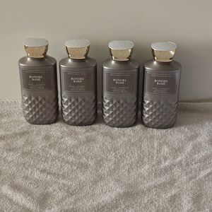 Bath & Body Works Bonfire Bash Shower Gel SET OF 4 NWT